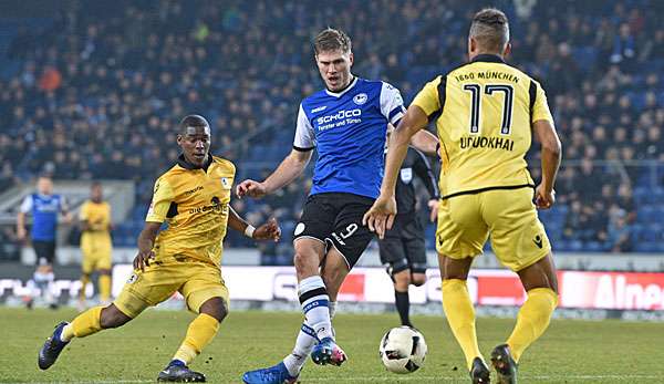 Arminia Bielefeld hat gegen 1860 München gewonnen