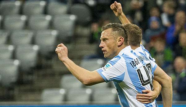 Ivica Olic erzielte kurz nach seiner Einwechslung das zwischenzeitliche 1:1 für 1860 München