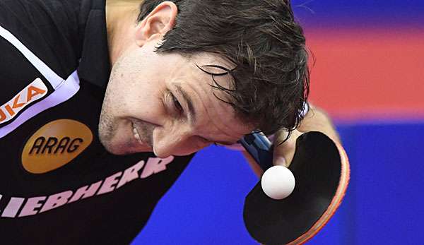 Schätzungen zur Dauer seiner Zwangspause gab Timo Boll noch nicht ab