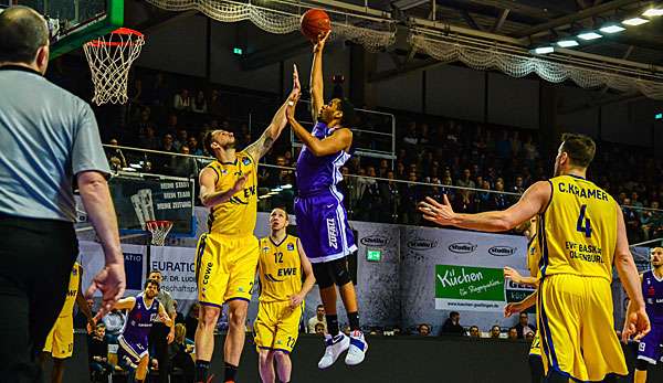 Brian Qvale war der Topscorer mit 24 Zählern 