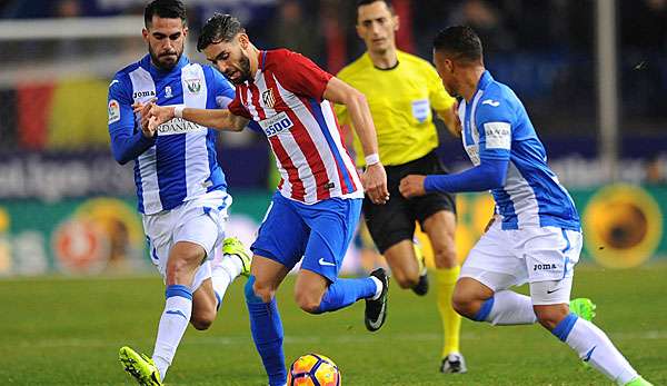 Yannick Carrasco von Atletico Madrid spielte zuletzt wieder 90 Minuten