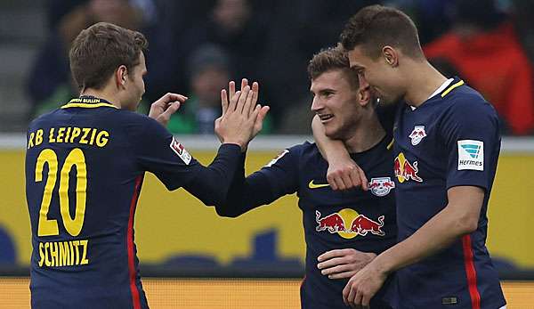 Timo Werner erzielte das zwischenzeitliche 2:0 für Leipzig