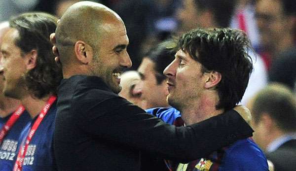 Messi spielte lange unter Guardiola 