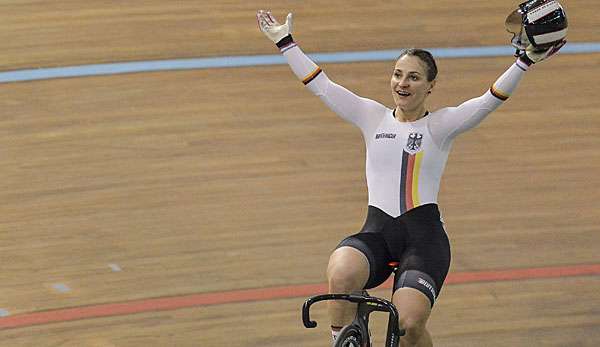 Kristina Vogel ist amtierende Olympiasiegerin und Weltmeisterin 
