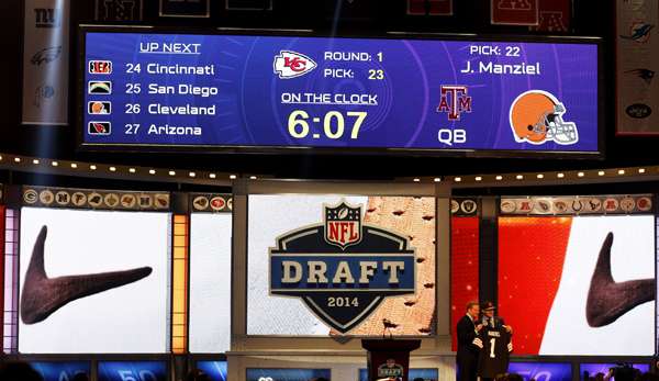 Die Browns dürfen sich über vier zusätzliche Draft Picks freuen