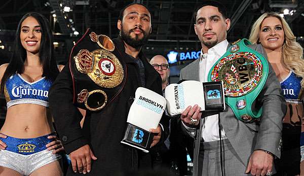 Keith Thurman (l.) will gegen Danny Garcia überzeugen