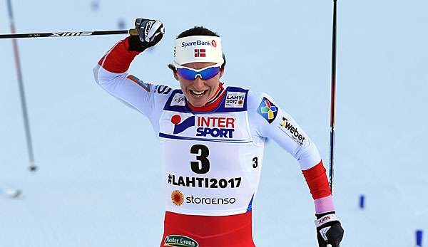 Marit Björgen holte in Lathi bereits ihre 18. Gold-Medaille