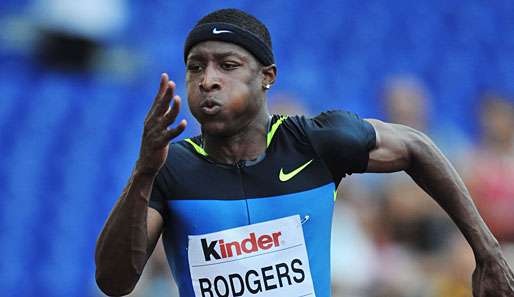 Mike Rodgers gilt nach dem Sieg bei den Trials auch in Berlin als Medaillenkandidat