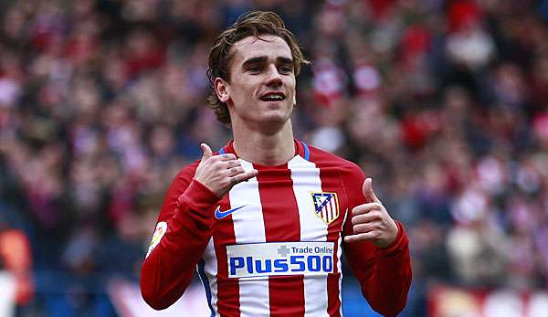 Antoine Griezmann will wohl auch zukünftig für Atletico spielen