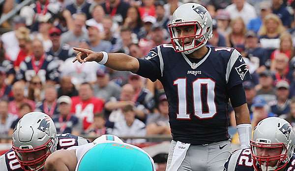 Jimmy Garoppolo könnte schon bald ein anderes Trikot tragen