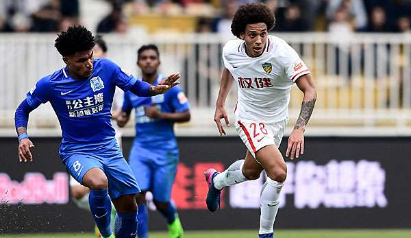 Axel Witsel wechselte im Winter nach China