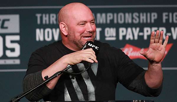 Dana White gab sich zunächst skeptisch