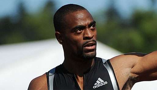 Tyson Gay holte sich in Osaka 2007 drei Weltmeistertitel im Sprint