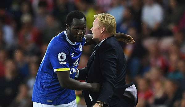 Ronald Koeman und Romelu Lukaku