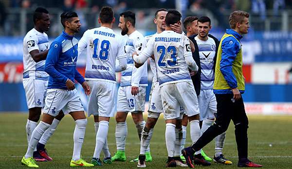 Der MSV Duisburg hat gegen Rot-Weiß Erfurt gewonnen