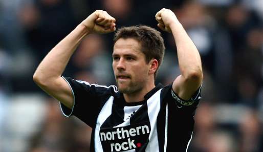 Michael Owen spielte seit 2005 bei Newcastle United