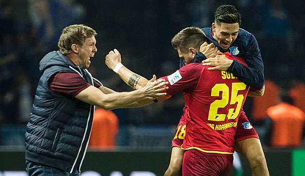 Per Traumtor erzielte Niklas Süle das zwischenzeitliche 2:1 für Hoffenheim