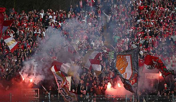 Die Fans des FSV Mainz 05 sorgten gleich zweimal für Ärger