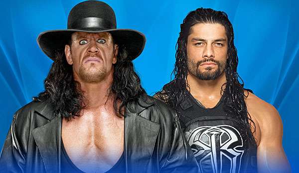 Der Undertaker trifft in seinem 25. WrestleMania-Match auf Roman Reigns