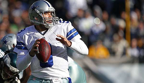 Tony Romo steht bei den Dallas Cowboys vor dem Absprung