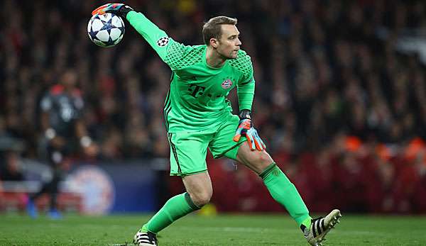 Bayern Münchens Manuel Neuer scheint für das Spiel gegen Real Madrid fit zu sein