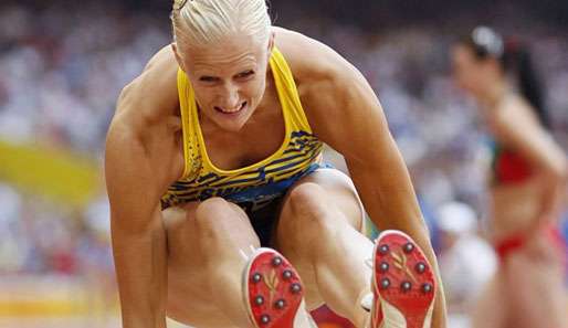 Carolina Klüft bangt um ihren Start bei der WM in Berlin
