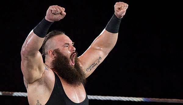 Braun Strowman bündelte am Abend seine ganzen Kräfte