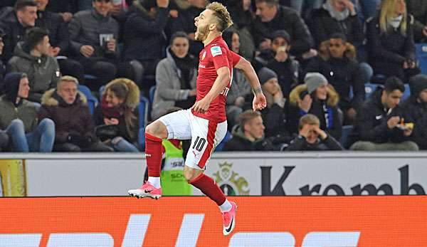 Alexandru Maxim sorgte mit einem Tor fast von der Mittellinie für das zwischenzeitliche 1:1