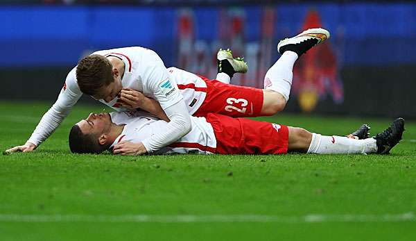 Diego Demme spielte zuletzt häufiger von Anfang an bei RB Leipzig