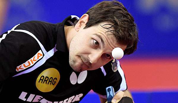 Timo Boll gewann gegen Park Jeongwoo mit 4:0