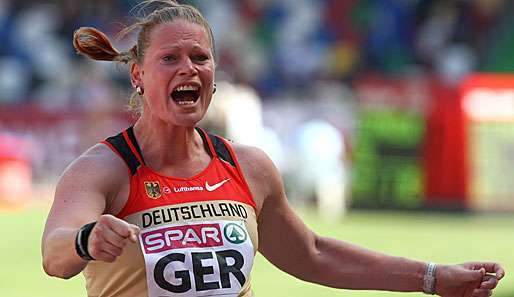 Nadine Kleinert musste sich in Athen Nadeschda Ostapschuk geschlagen geben