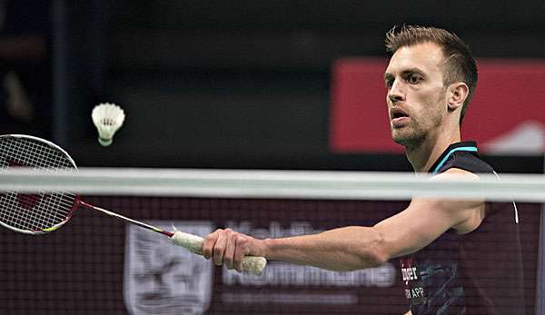 Marc Zwiebler steht im Achtelfinale der Badminton Europameisterschaft 