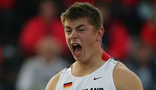 David Storl hat den U20-Weltrekord mit der 6-Kilo-Kugel dieses Jahr schon drei Mal verbessert