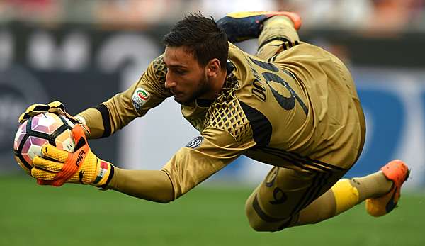 Gianluigi Donnarumma hat nur noch einen Vertrag bis 2018