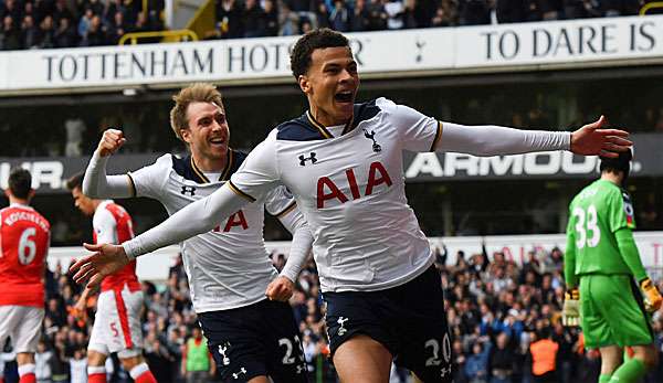 Dele Alli traf zum ersten Mal im North London Derby