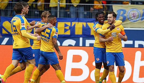 Ken Reichel brachte Eintracht Braunschweig auf die Siegerstraße