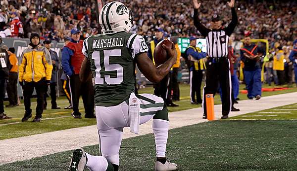 Brandon Marshall spielte in den vergangenen beiden Jahren für die New York Jets