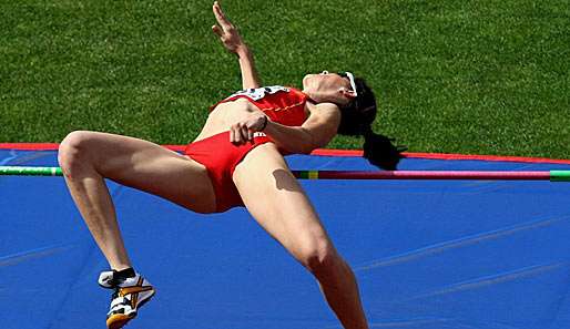 Ruth Beitia sprang starke 2,01m