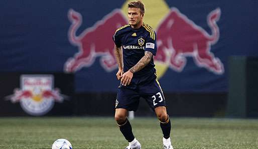 David Beckham hat bei L.A. Galaxy noch einen Vertrag bis 2012