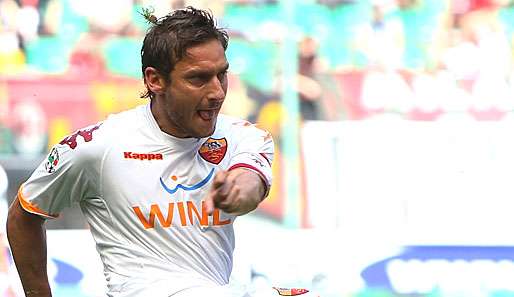 In 419 Serie-A-Spielen für die Roma erzielte Francesco Totti 178 Treffer