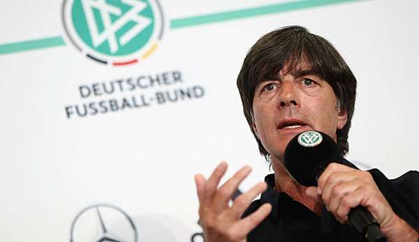 Joachim Löw wird sich vor dem Spiel gegen Dänemark gegenüber der Presse äußern