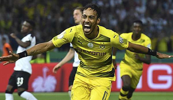 Pierre-Emerick Aubameyang steht offenbar bei Paris St.-Germain auf dem Zettel