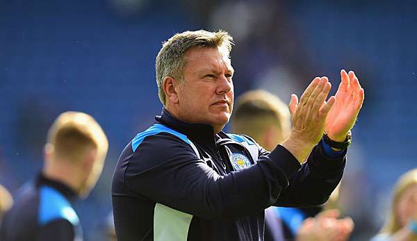 Craig Shakespeare übernahm den Überraschungsmeister Leicester Mitte der vergangenen Saison