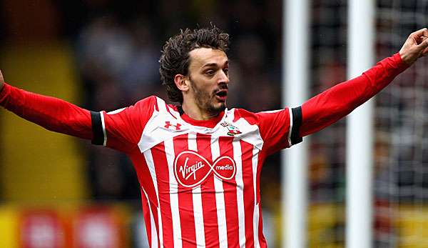 Manolo Gabbiadini wechselte im Januar 2017 nach Southampton