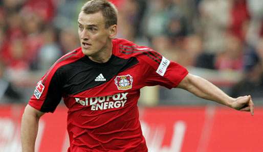 Dmitri Bulykin spielte in der Saison 2007/2008 für Bayer Leverkusen in der Bundesliga