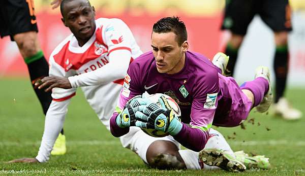 Raphael Wolf spielte seit 2012 bei Werder Bremen und wechselt nun in die 2. Liga