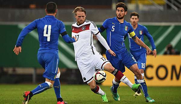 In 17 Einsätzen für die deutsche U21-Auswahl erzielte Philipp Hofmann neun Treffer.