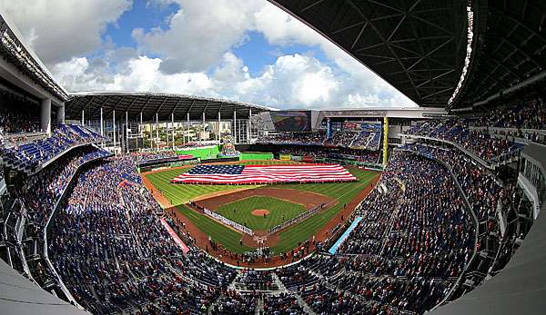 Der Marlins Park ist Austragungsort des Homerun Derbys 2017