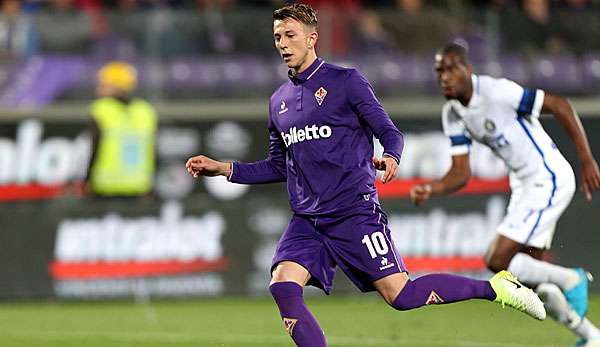 Federico Bernardeschi steht noch bis 2019 in Florenz unter Vertrag