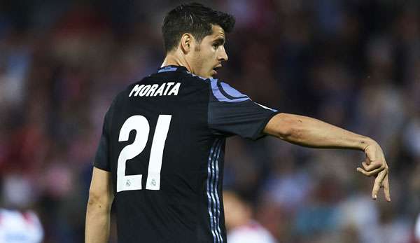 Alvaro Morata steht wohl kurz vor einem Wechsel zu Manchester United 